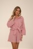 Komplet De Lafense 855 Harper 7/8 Muślin Homewear S-2XL rozpinany